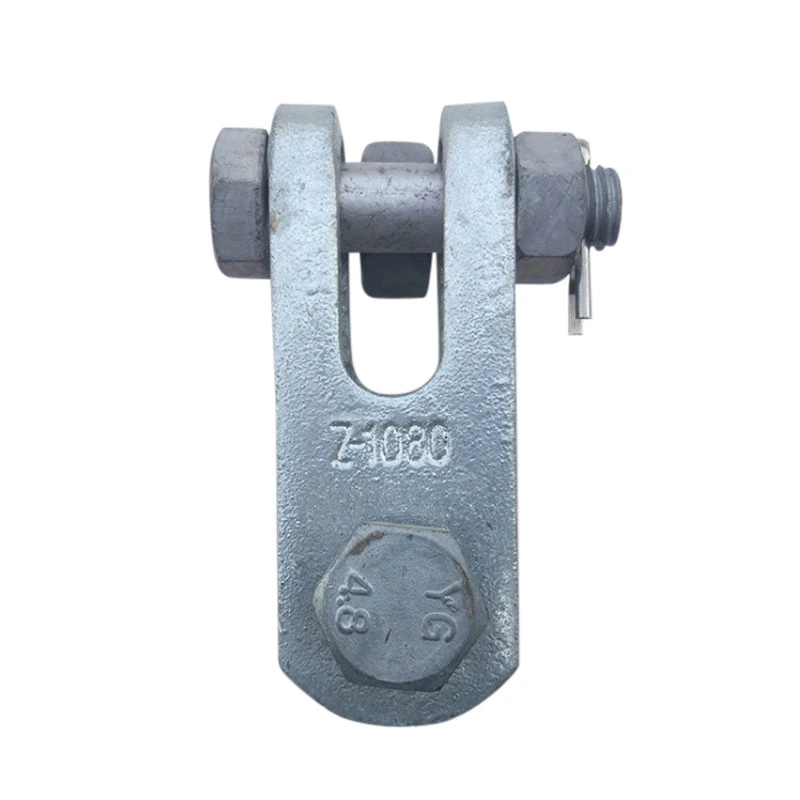 Pole Line Hardware Power Fitting Forged Oval Ball Eye Socket Clevis