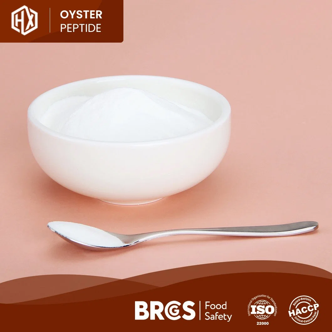 Haoxiang Oyster Oligopeptide ODM protéine personnalisée de l'huître isolat Chine de haute pureté Peptide d'huître poudre de qualité alimentaire peptide de petite molécule peptide d'huître