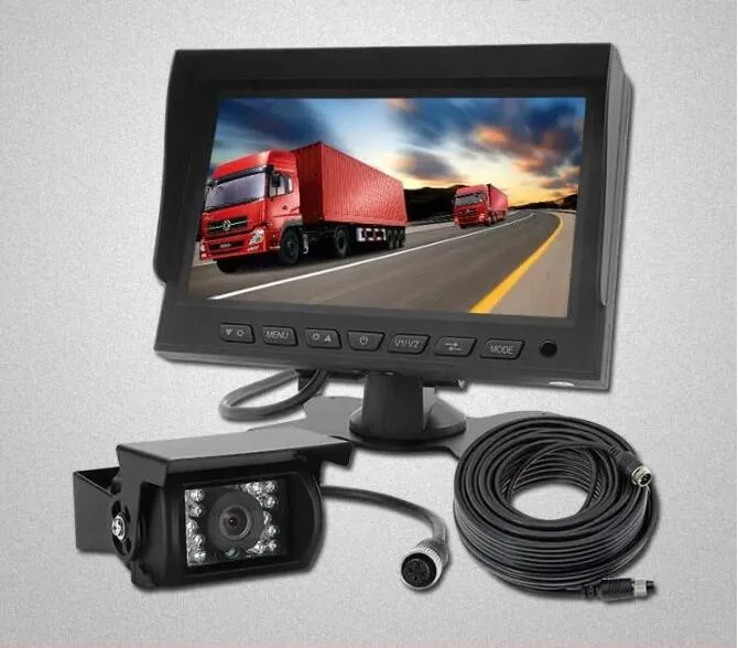 Voiture HD moniteur à écran LCD TFT 9"Moniteur avec caméra de recul