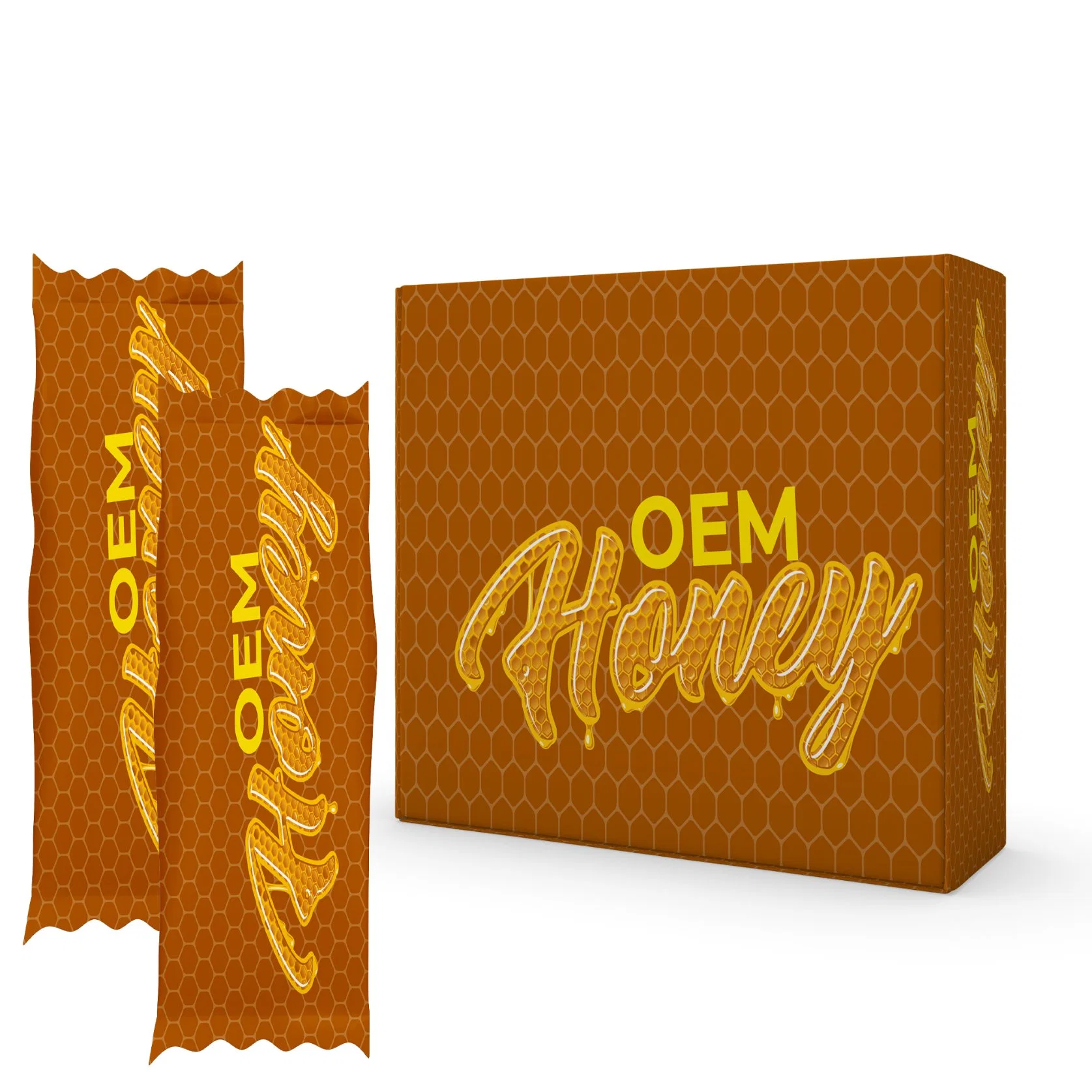 Más populares 100% Honey auténtico 20g Sachet Caja de papel mejor Salud