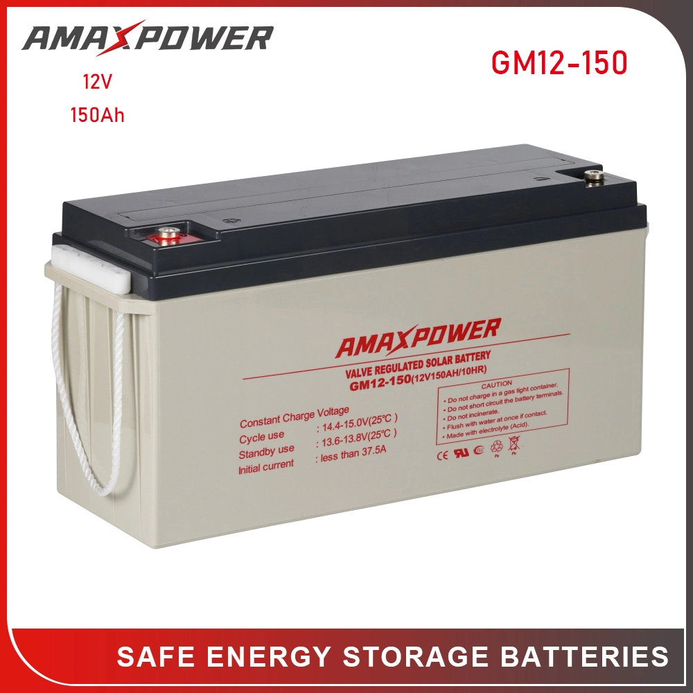 Amaxpower 12V65ah VRLA AGM Akkumulator 12V 65ah/65AMP UPS Storage Lead Acid Battery for Power-Supply/Solar/Wind-Energy/EV/EPS/Pack