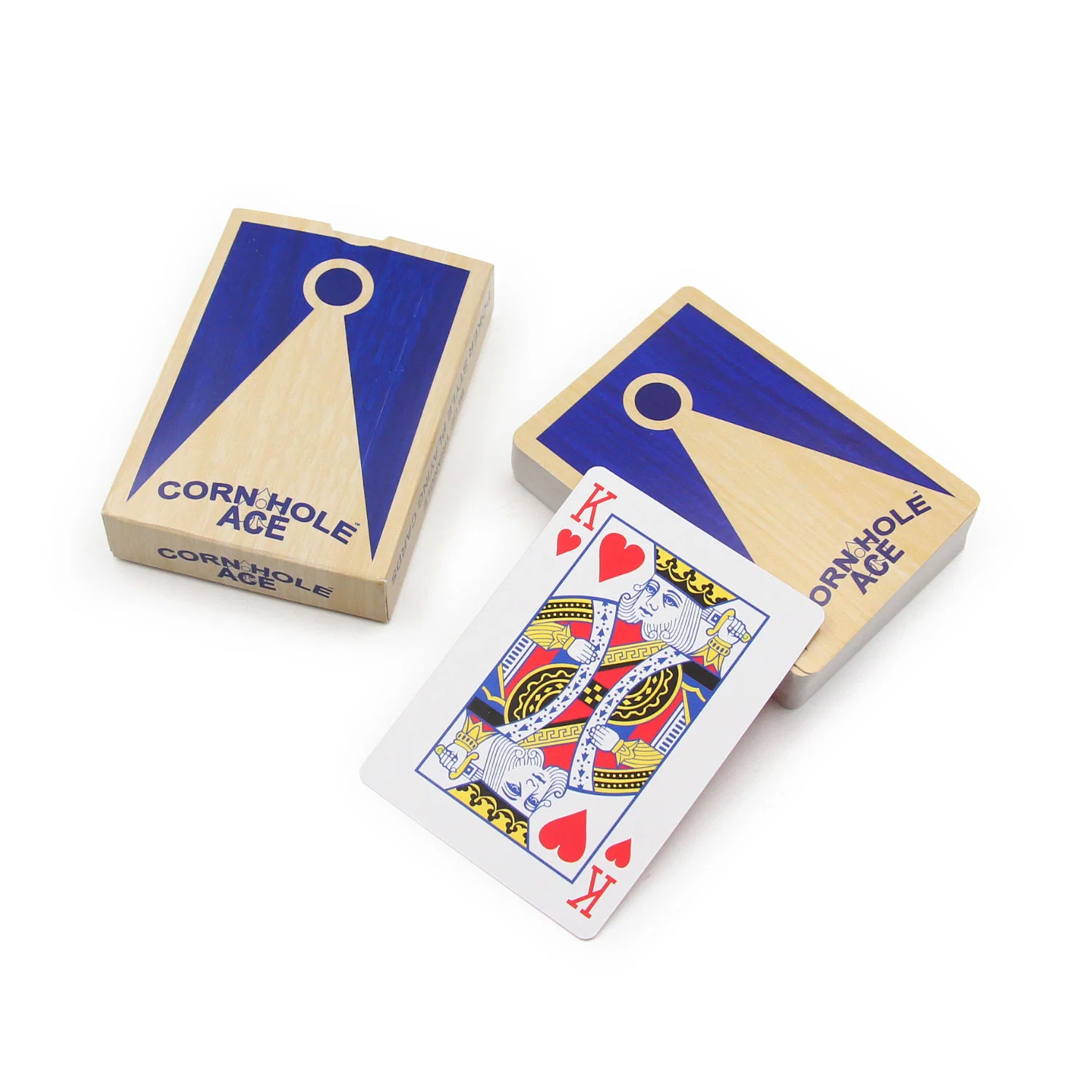 Nuevo diseño Hot Sale Cartas de juego personalizadas Logo Poker jugando Tarjetas