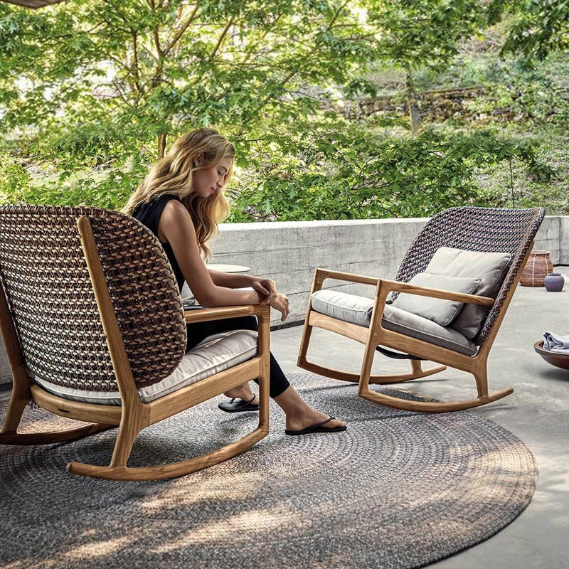 Modern Home Furniture Hotel Furniture Outdoor Garden Dining Chair Rattan Chair