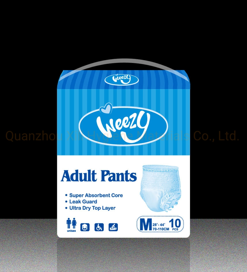 Incontinence Underwear Pull up Disposable Nursing Pants for Adult Diapers Pant Training Plastic Pull up Adult Pant Style Diper/Adult Diapers Exporter