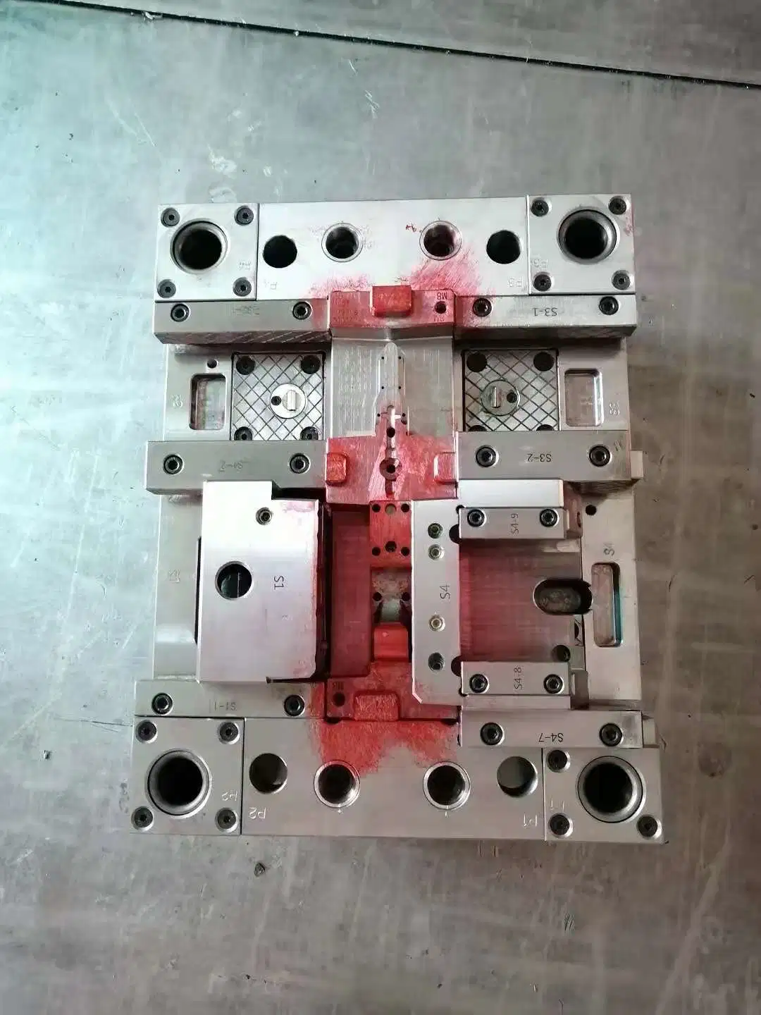 Double Shots Kunststoff-Spritzguss und elektronische ABS-Komponenten