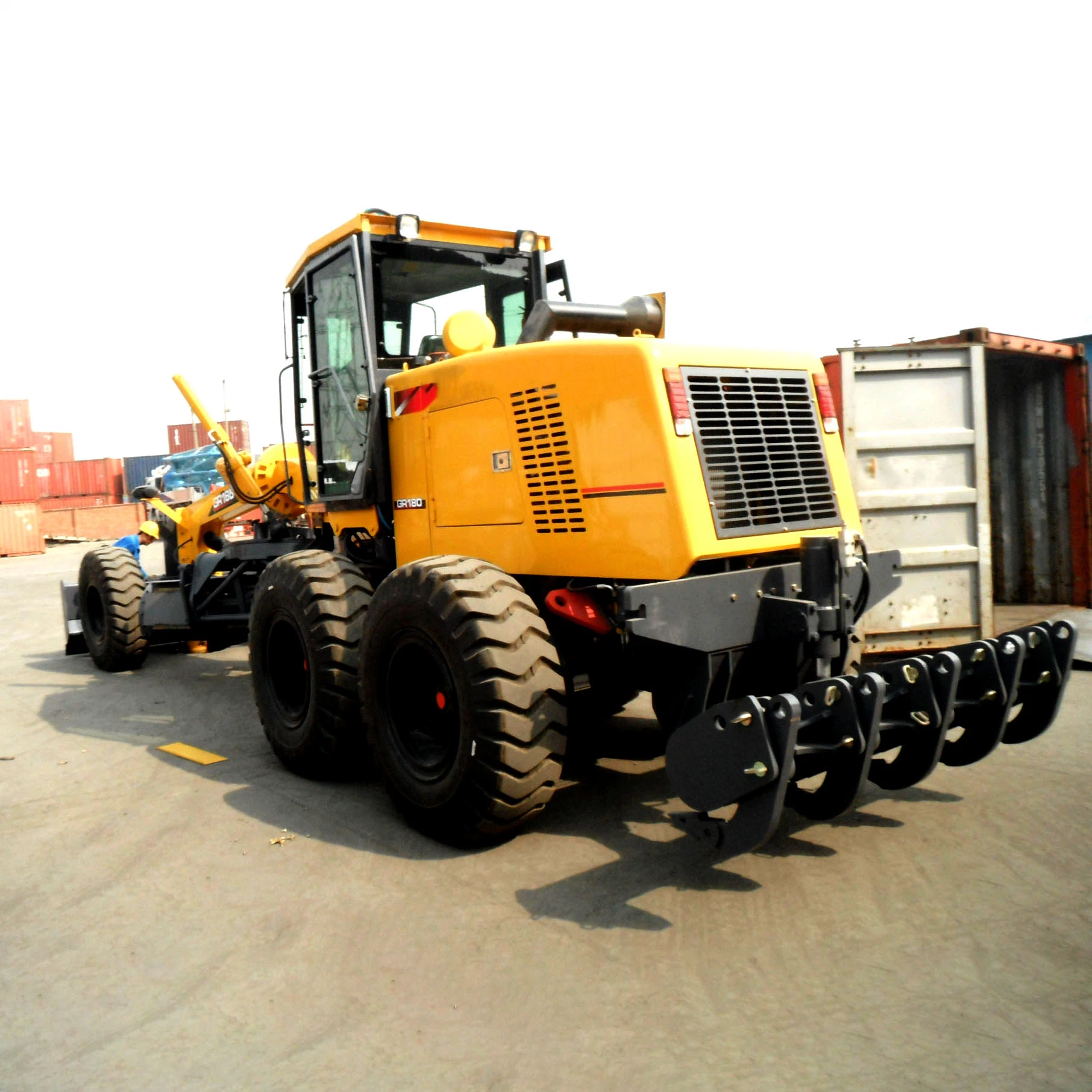 China 180hp Mini Grader Gr180 con hoja y ripper para Venta