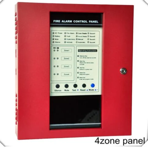 Security Alarm System Conventional Fire Alarm Control Panel