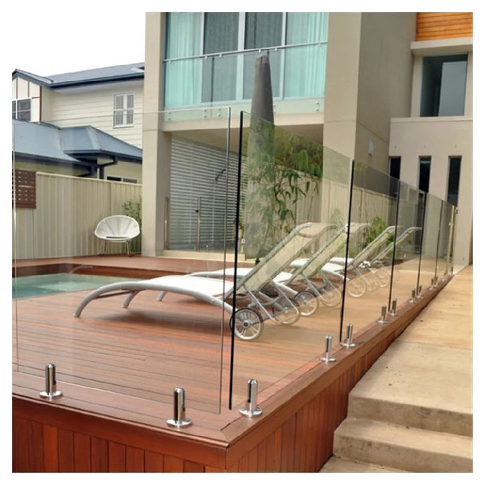 Modern -House Decorative Stainless Steel Spigot Glass Balustrade