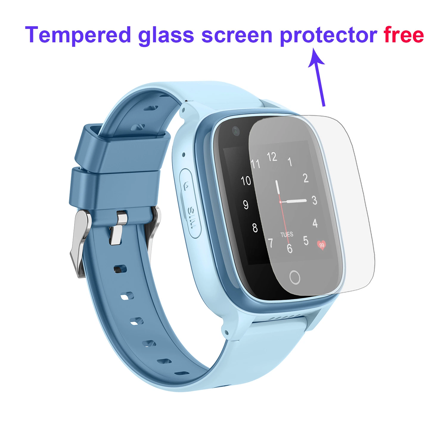 Best 4G IP67 Waterproof Safety Video Call wearable Smart Watch Kids GPS tracker device with Take off Alarm Alert for Avoiding Kidnap D31U