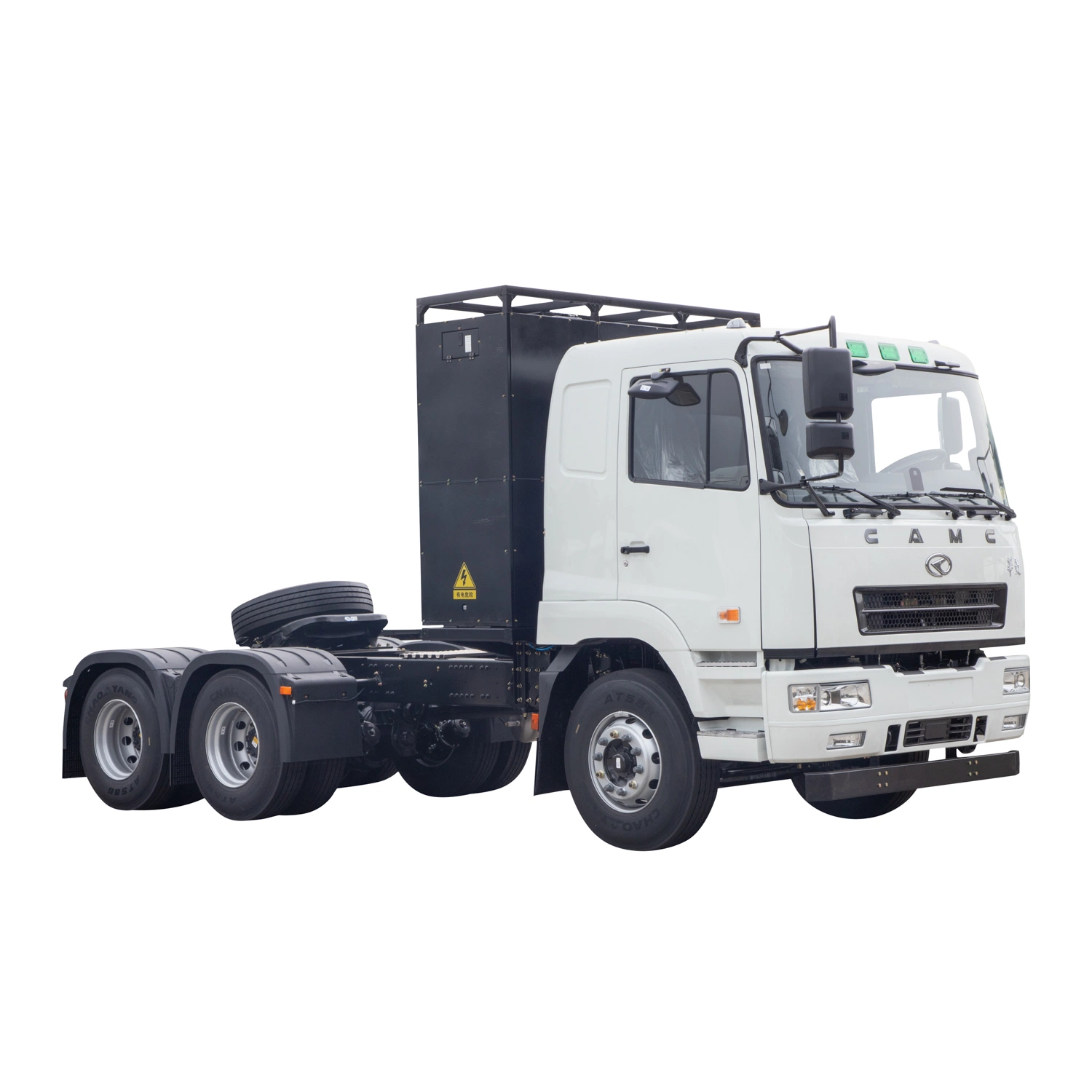 Nice price Good performance electric truck tractor 6x4 charging/swapping battery