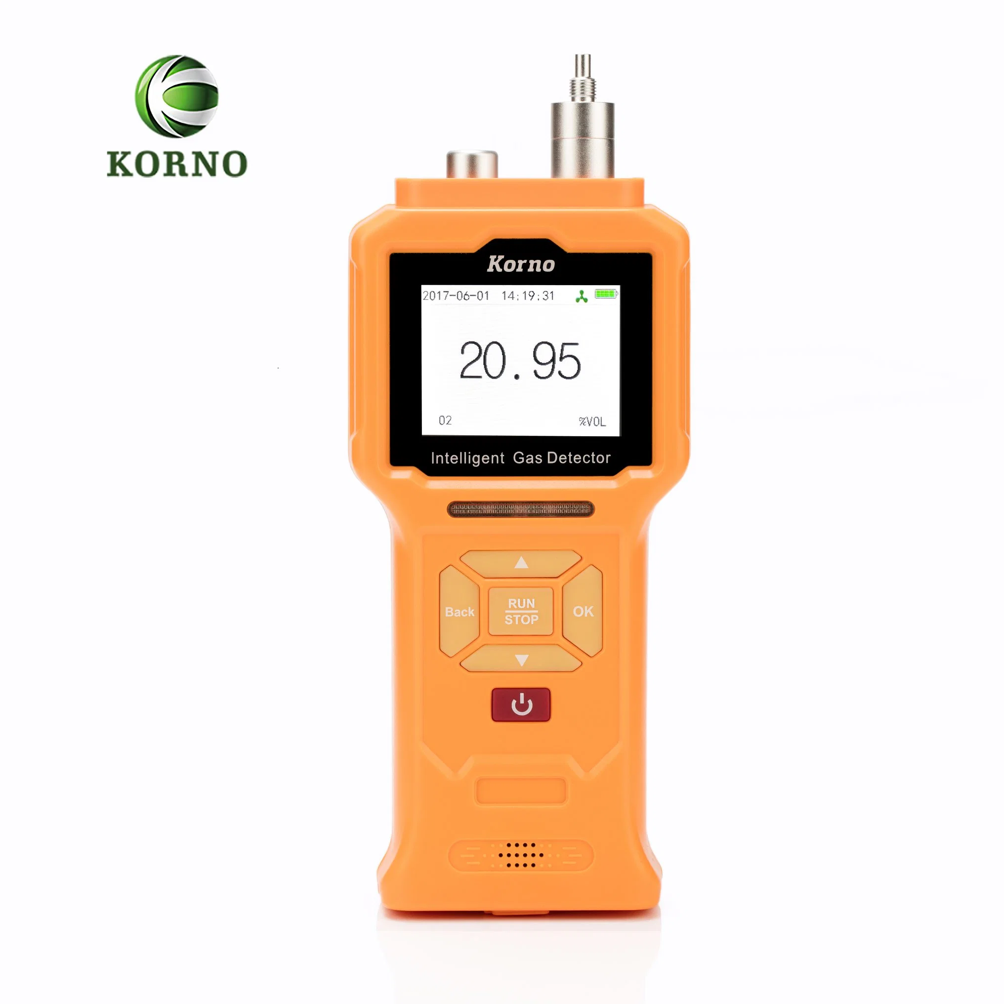 H2s O2 Multi Gas Detector Portable 2 in 1 Gas Detector Gas Analyzer with Pump