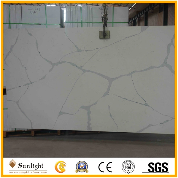 White/Yellow/Green/Pure Artificial Quartz Stone