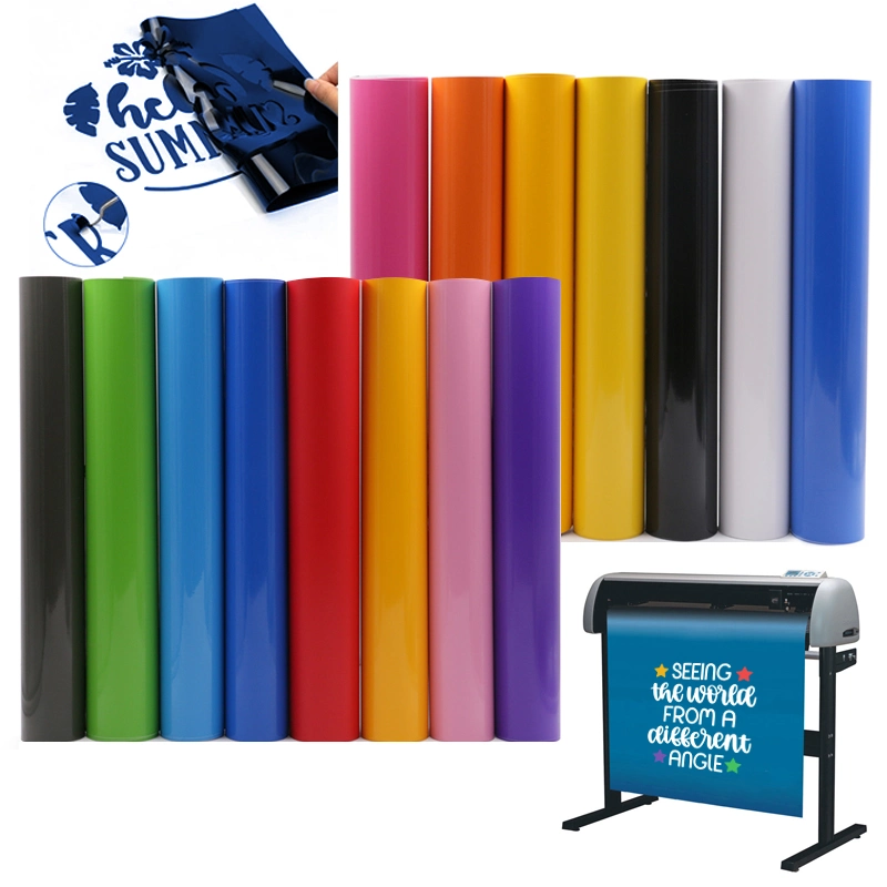 SINOVINYL Sign Material Plotter Cutter PVC Sticker Self Adhesive Color Cutting Vinyl