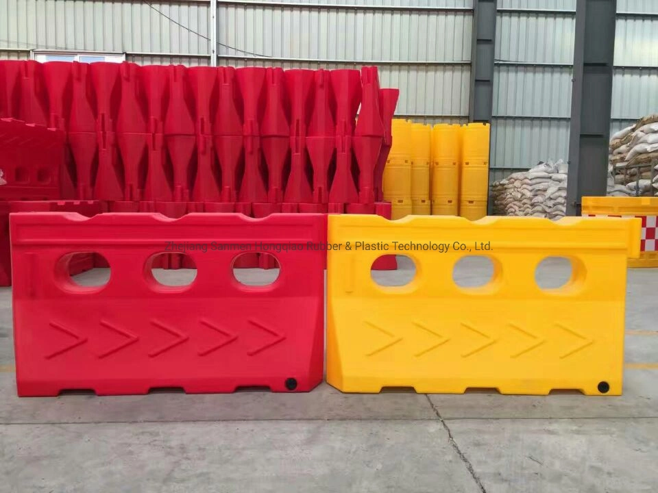 Rotational Plastic Road Blocks Solid Plastic Blocks Sign Concrete Road Blocks