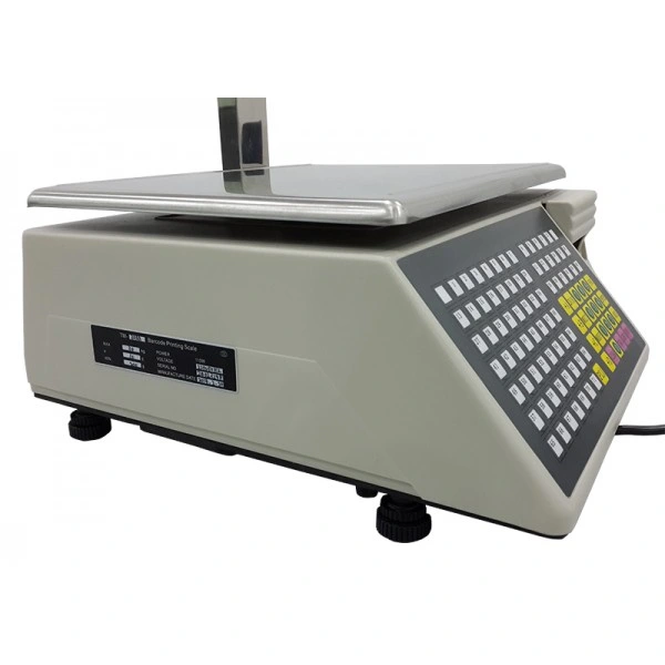 LED Display Weighing Electronic Scales with Printer Price Computing Scales with Label Print