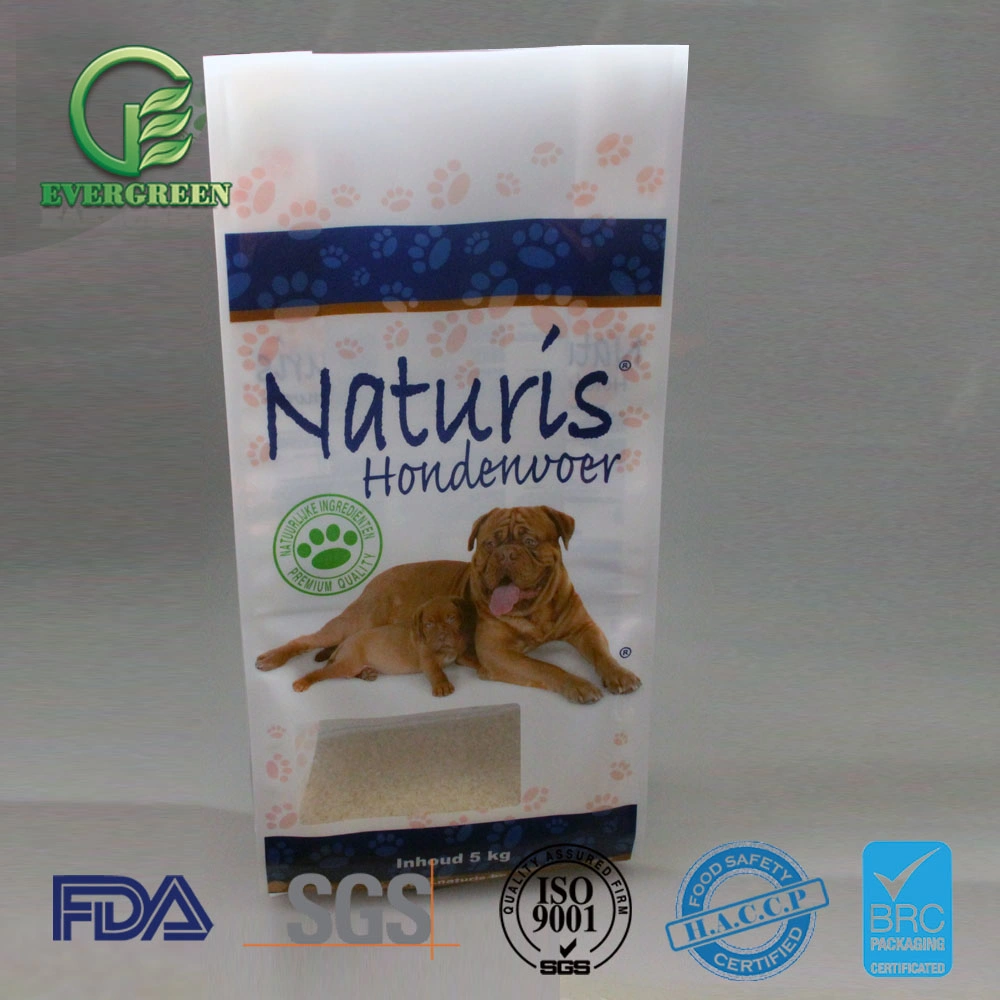 Pet Food Pouch High Barrier PE/PE 100% Recyclable Material