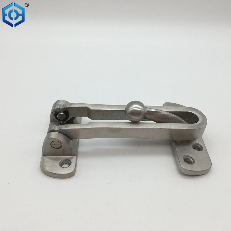 Stainless Steel Security Door Guard Gate Latches Swing Bar Door Chain Burglar