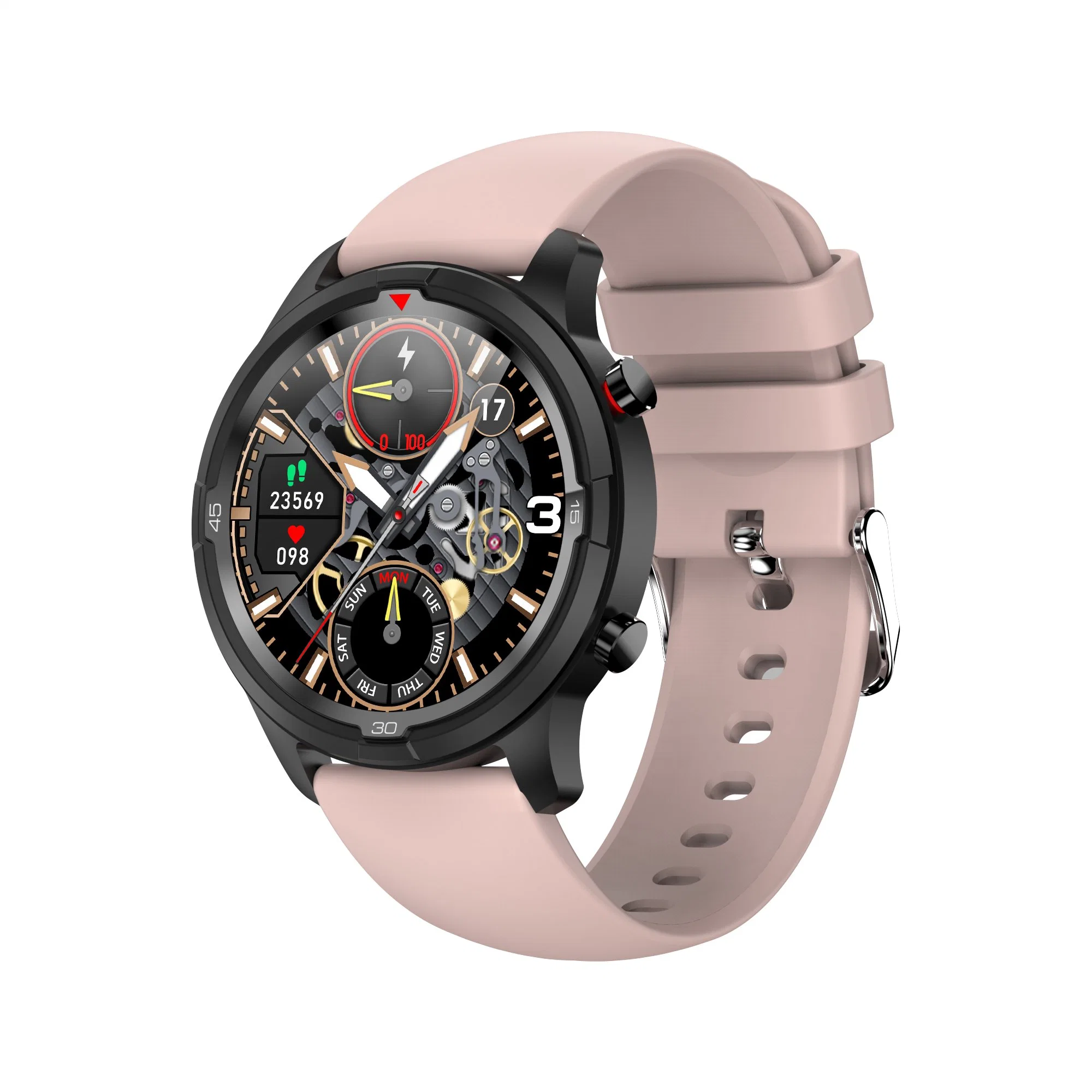 2022 New Design Full Screen Touch Control Wrist Watch with Healthcare Monitoring
