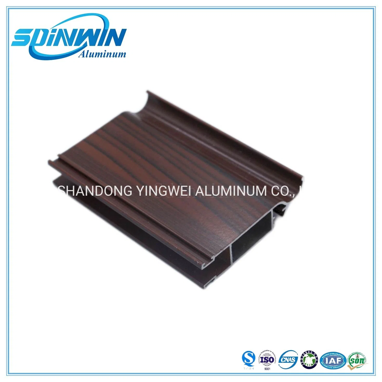 Aluminium Extrusion Frame Aluminum Door Window Curtain Wall Frame