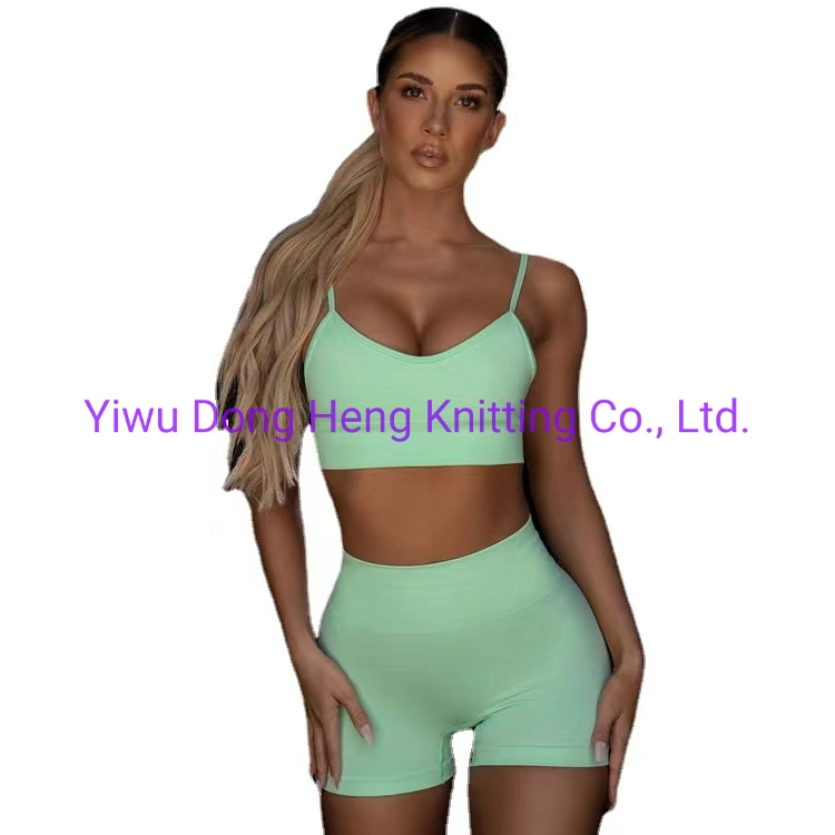 Women Tummy-Control Breathable Yoga Sports Wear Short Gym Wear