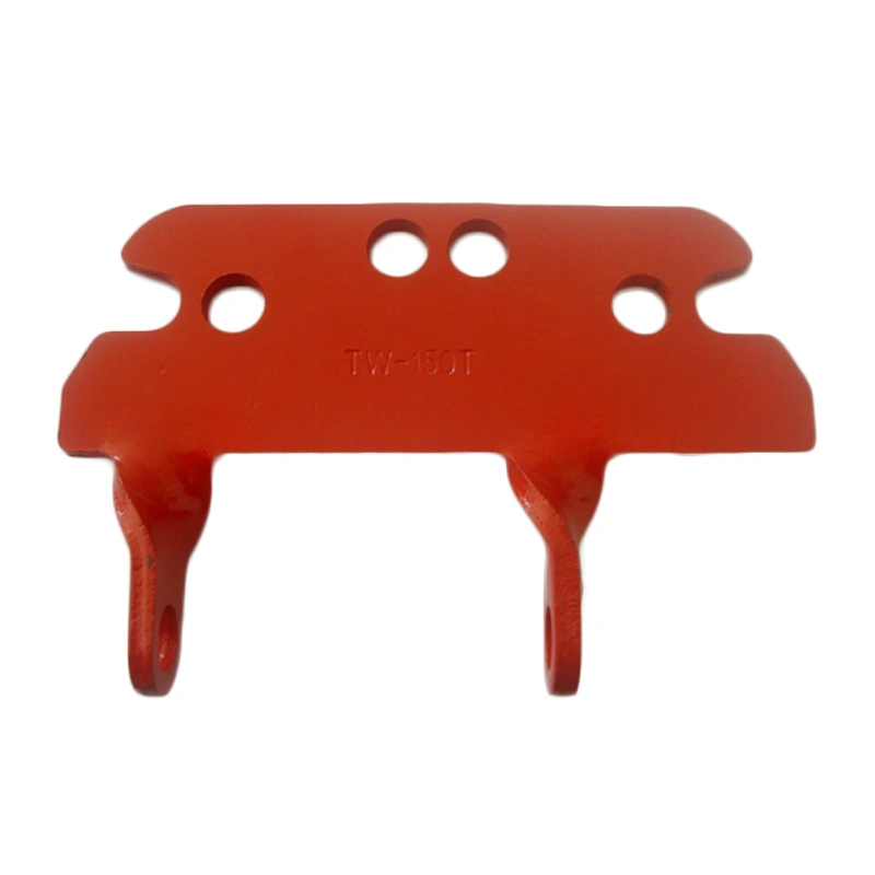 Precision Metal Stamping Parts for Computer Spare Parts with Red Powder Coating