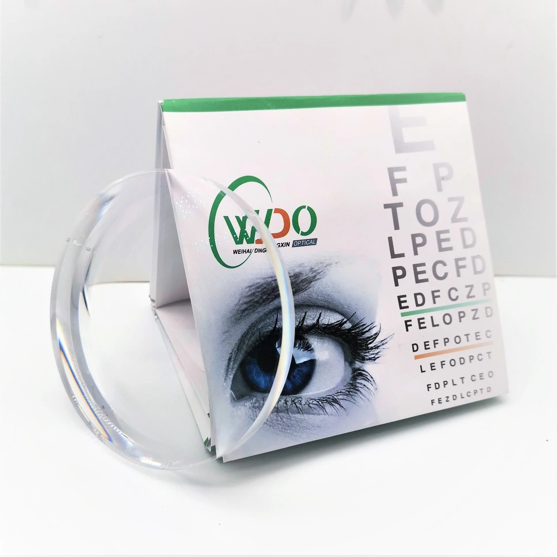 Wdo 1.499 Semi-Finished Single Vision Lenses UC Lenses Optical Hard Coat Lens Cr 39 Lenses Clear Lens Glasses