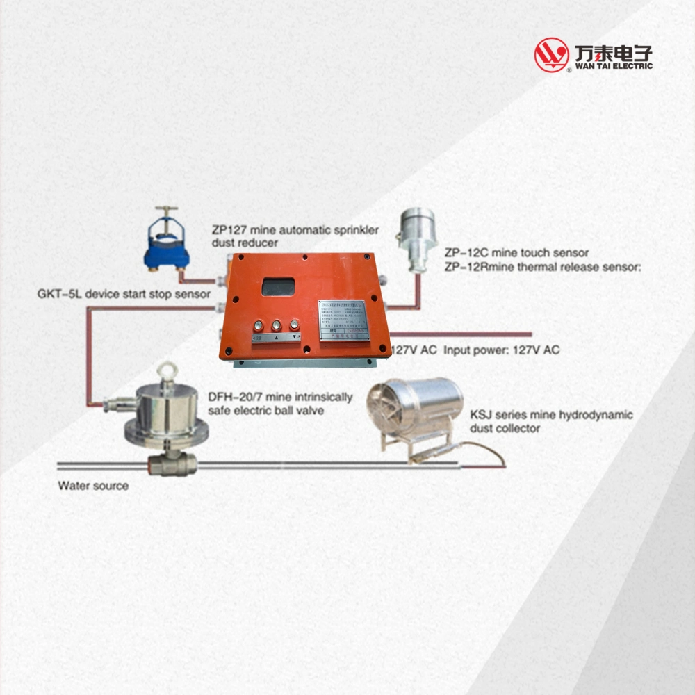 Mine Automatic Sprinkler and Dust Reduction Device Main Control Box