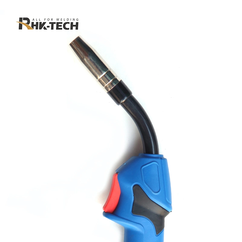 Rhk Good Quality OEM MB15 CE Assurance 180AMP Gas Cooled 15ak Euro MIG Mag Welding Torch with Custom 3m 4m 5m Cable