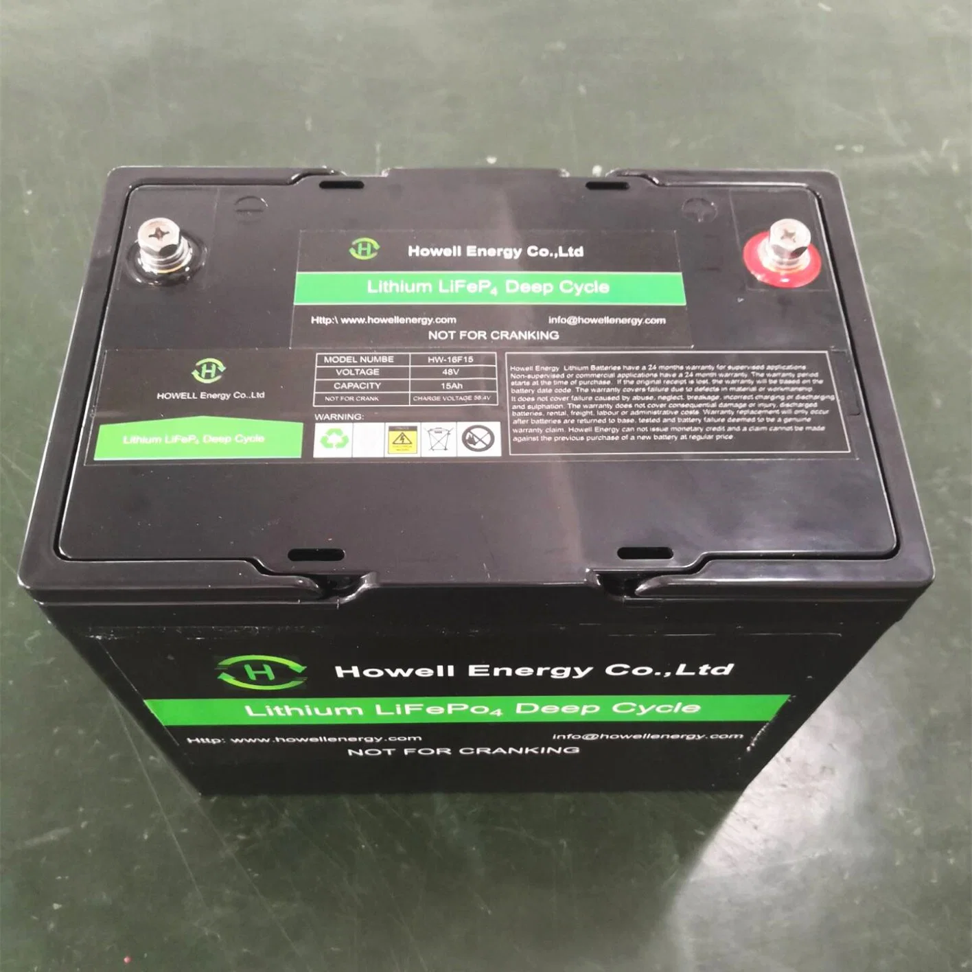 Wiederaufladbare Batterien 48V 15Ah Lithium-Batterie für Überwachungskameras