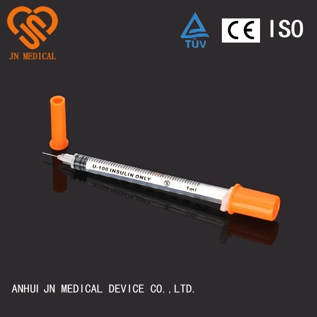 Disposable ISO13485 Approved Jn Blister or PE Packing 3 Parts Syringe Medical Device