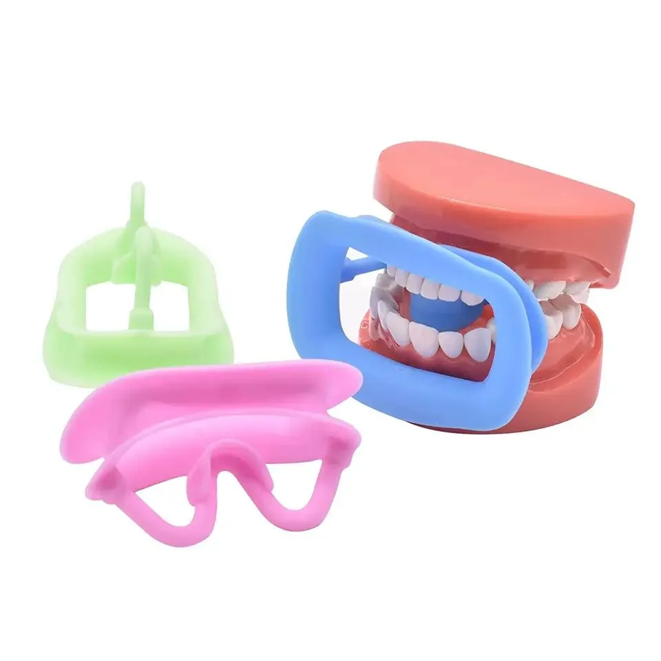 SJ Silicone Teeth Mouth Opener O Shape Lip Retractor Opener Oral Mouth Dental Cheek Retractor for Teeth Whitening