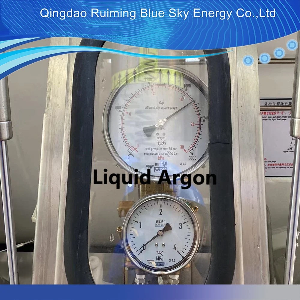 La pureza del gas argón líquido T75 Lar el 99,999% del depósito de gas argón