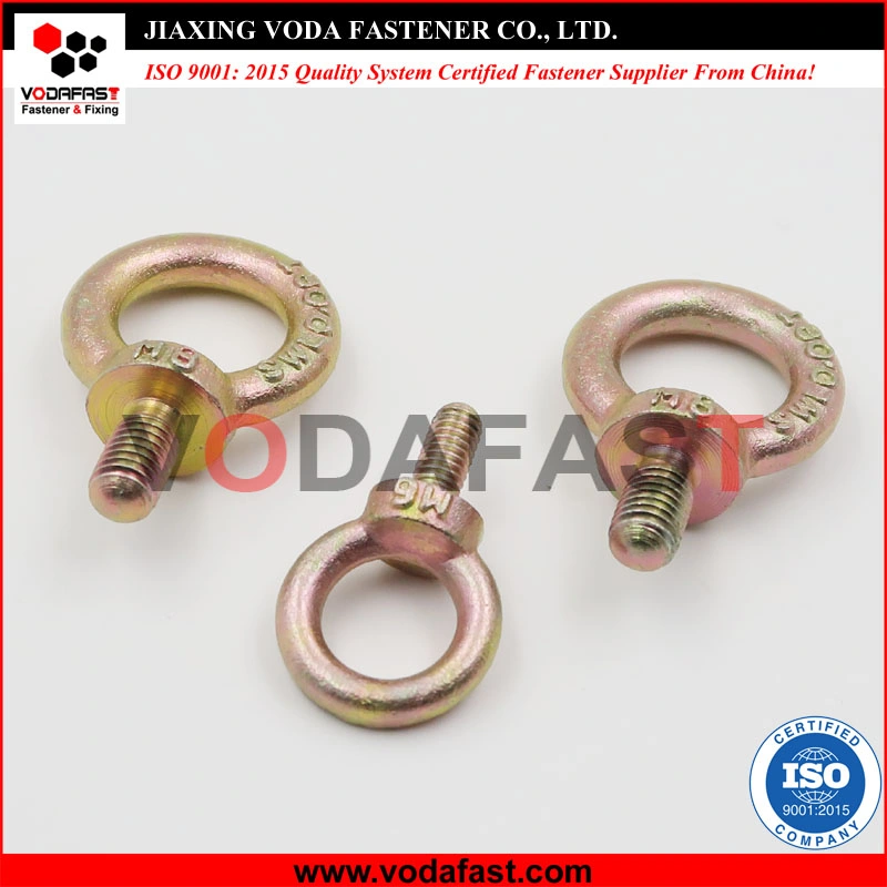 Vodafast DIN 580 Lifting Eye Bolt Zinc Plated Yellow Zinc Plated