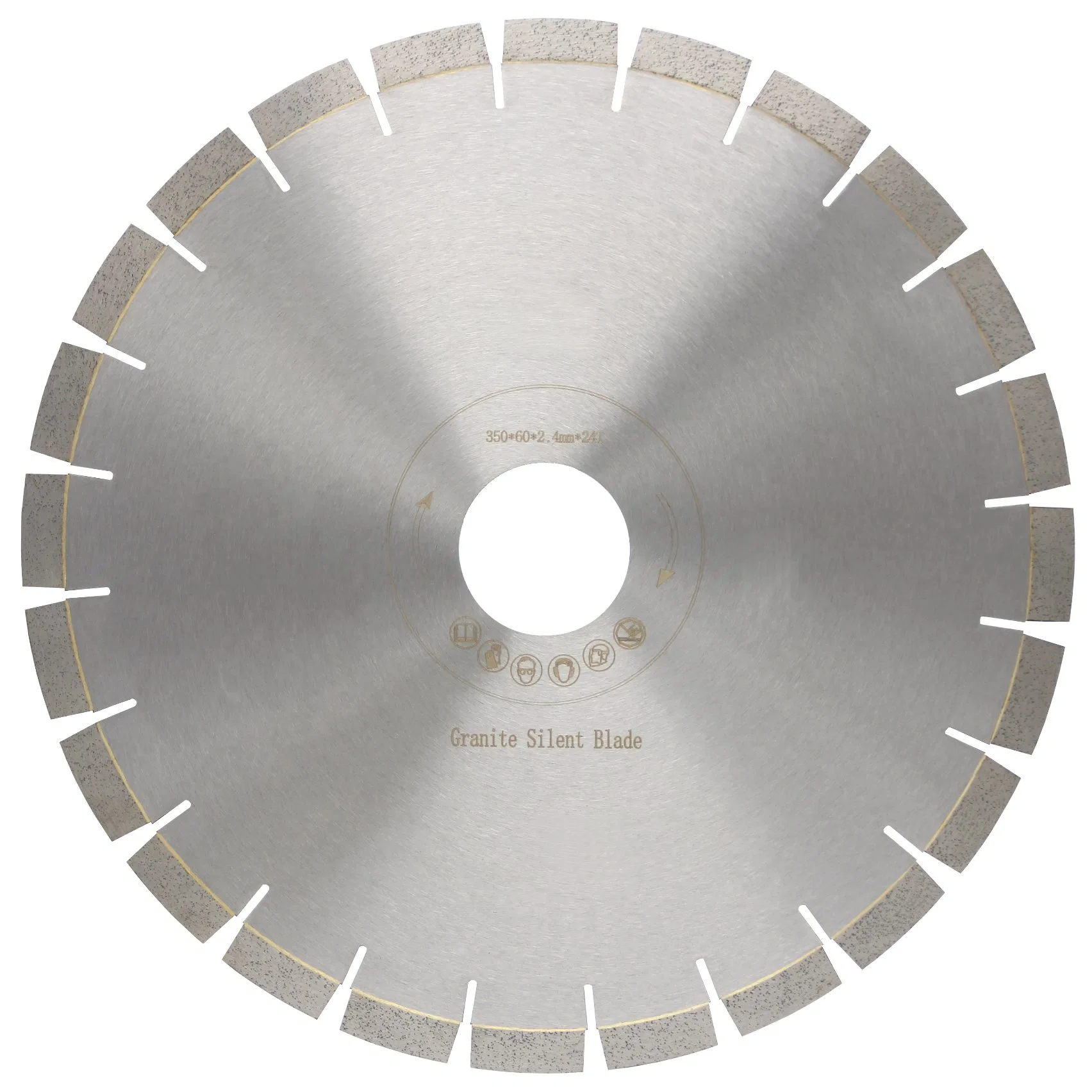 Wholesale Made in China 350mm 14 Inch Diamond Segment Circular Cutter High Frequency Welding Silvered Saw Blades for Cutting Granite Marble Ceramic Concrete