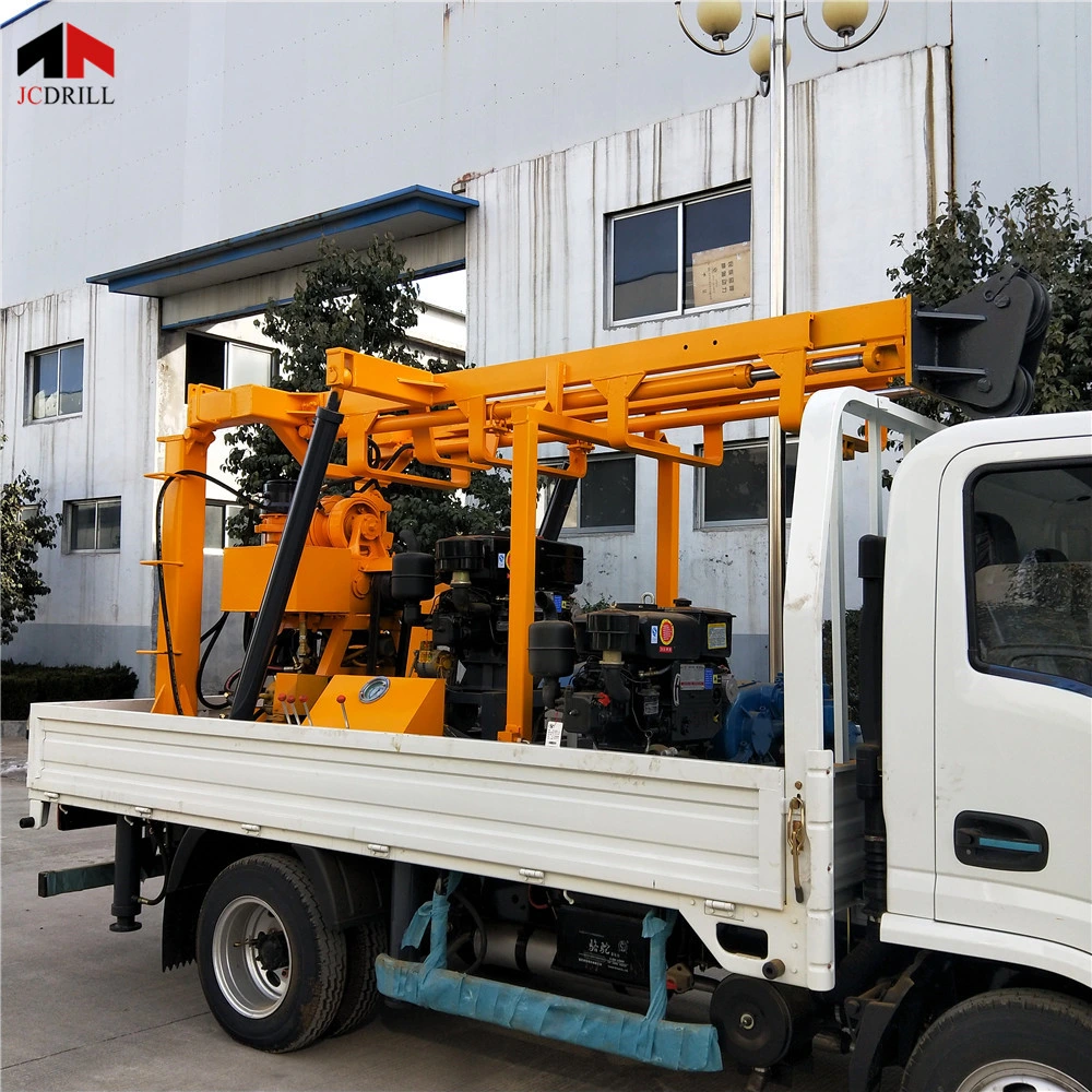 Easy Operation Water Well Drilling Machine Is Able to Drill 200 Meters Jxy200c