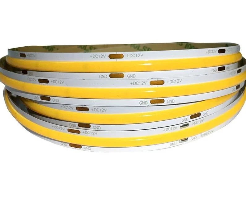 Hot Selling IP20 IP64 IP65 IP68 Flexible Decorative Linear Lighting Outdoor Waterproof PU Coating Tape Rope LED Light 352LEDs 512LEDs Indoor COB Strip Light