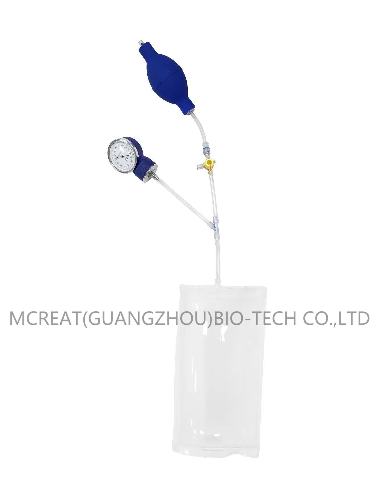 Medical Instrument Reusable Pressure Infusion Bag with Pressure Gage