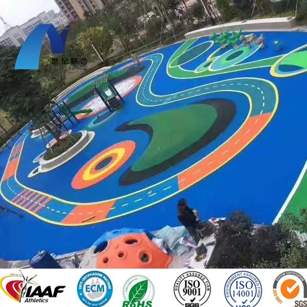 Eco-Friendly Synthetic Polyurethane PU Glue Binder Adhesive Raw Material for Running Track