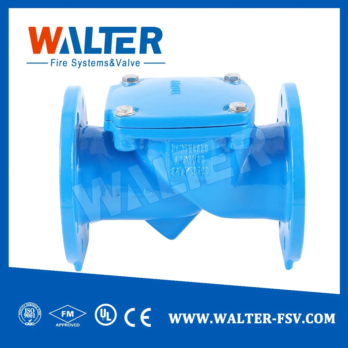 High Quality Rubber Check Valve DIN/ISO/ANSI Pn16