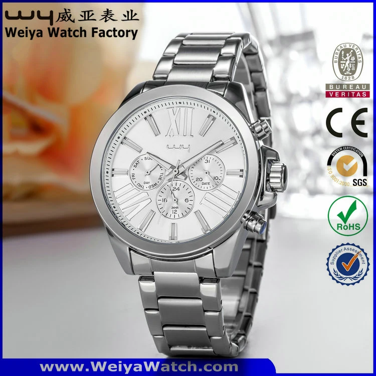 Hot Sale ODM Casual Alloy Quartz Ladies Wrist Watch (Wy-106B)