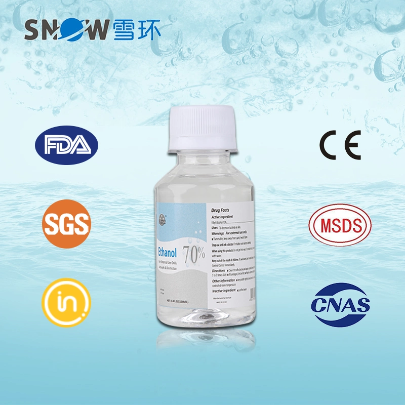 OEM Manufacturer Stock Antibacterial 70% Ethanol Disinfectant Liquid