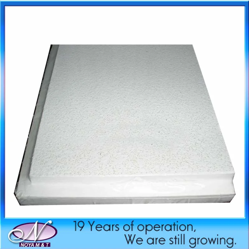 Cheap Acoustic Fiberglass Decorative Ceiling Panel for Sound Absorption