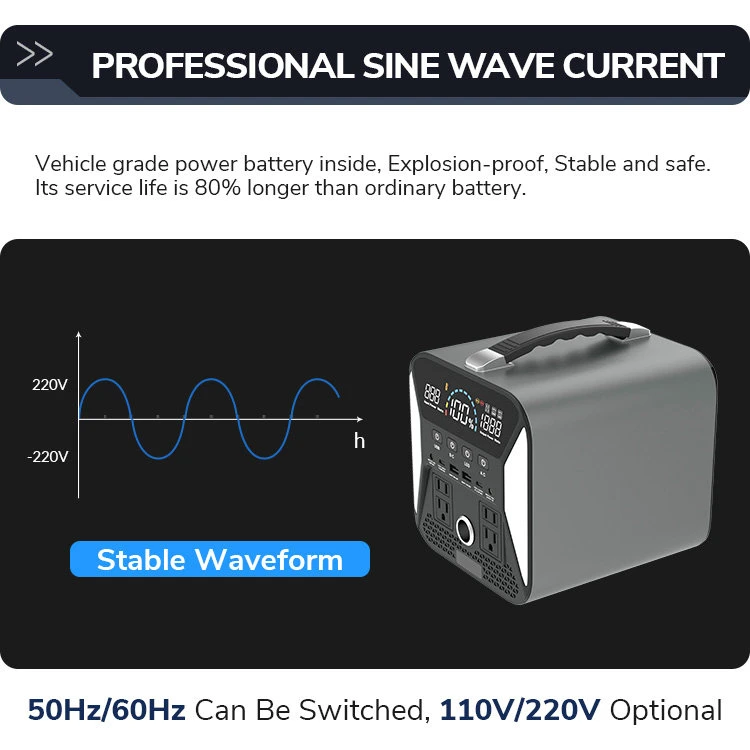 1000W maßgeschneiderte Outdoor tragbare Stromversorgung / tragbare Stromversorgung mit CE Zertifikat (UA1101)