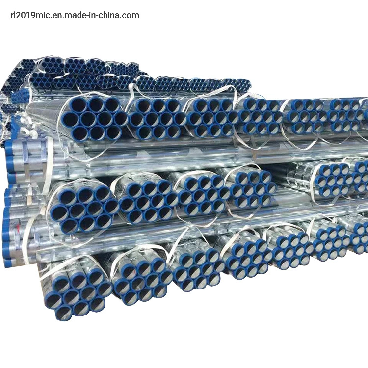 JIS/ASTM /G550 tubería de hierro personalizable tubería de acero galvanizado