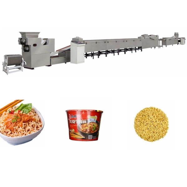 New Material New Process Automatic Production Line Fried Making Instant Noodle Machine