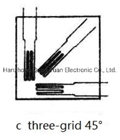 Bf-350-Ca Tri-Element Rosette Strain Gauge