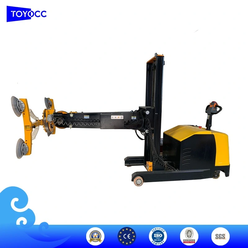 Direct Factory Sell Glass Window Handling Suction Forklift Glass Lifter Electric Glass Vacuum Lifter Forklift with CE