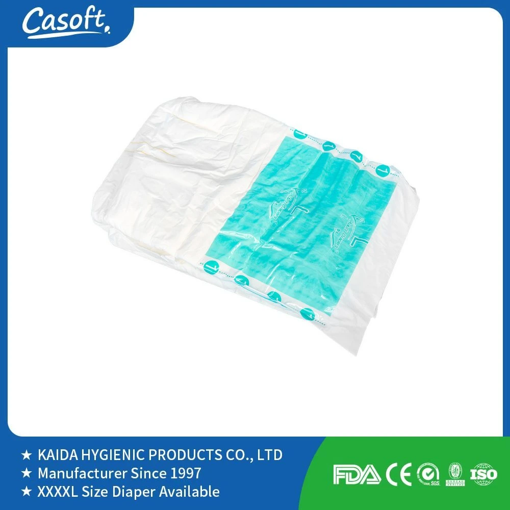 Wasserdichte Casoft Frauen Sanitär Serviette Klebstoff Frontalband Einseitig Klebeband Erwachsene Windel in Philippinen Russland Korea US Malaysia Peru Chile EU China