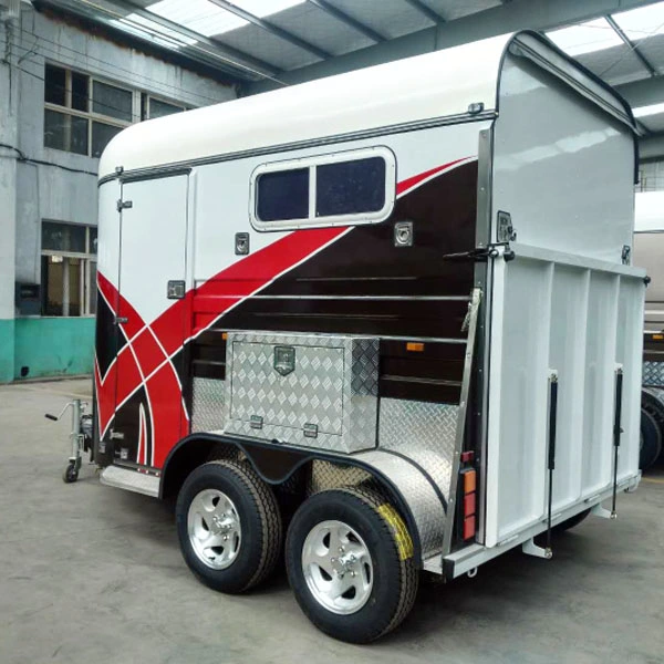 Australia Quality Straight Load Deluxe 2 Horse Trailer for Sale