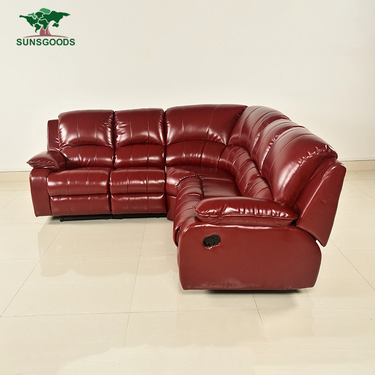 European Modern Home /Office / Sectional Function Leather /Fabric Corner Sofa Furniture